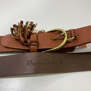 Massimo Dutti tassel buckle belt 80(M)
