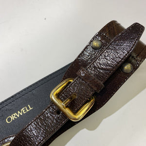 Orwell double buckle belt 90(L)