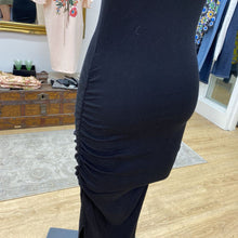 Load image into Gallery viewer, Michael Stars gathered ribbed dress XS
