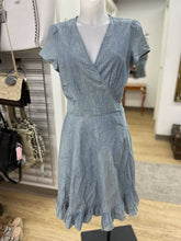 Load image into Gallery viewer, Polo Ralph Lauren chambray wrap dress 8
