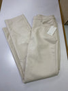 Wilfred Melina High Rise Straight pleather pants NWT 10