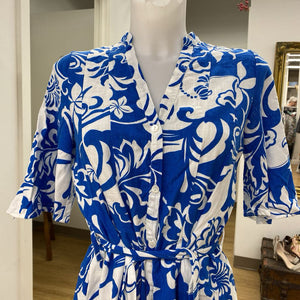 Zara linen blend dress XS