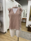 ASTR sheer stripes top NWT S