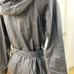 M0851 waxed fabric sprint coat 4