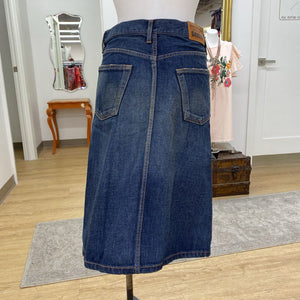 Comme de garcons Junya Watanbe deconstructed denim skirt M (Made very small)