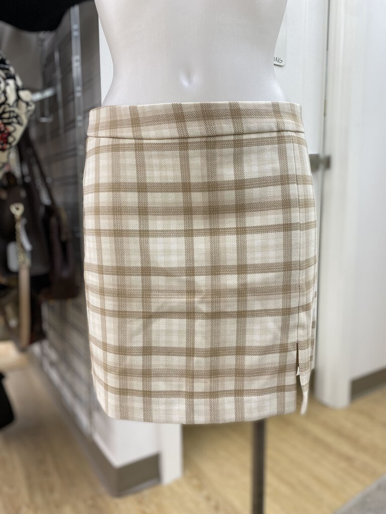 Wilfred plaid lined skirt 6