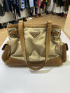 Prada Nylon Leather handbag