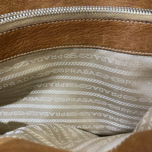 Prada Nylon Leather handbag