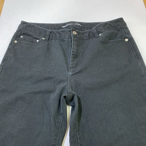 Michael Kors cropped wide leg jeans 10