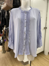 Load image into Gallery viewer, Karl Lagerfeld lace detail top XL
