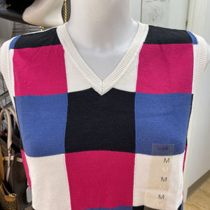 Liz Claiborne golf sweater vest NWT M