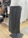 Kaliyana linen blend open skirt S/M