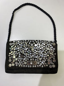 Malene Birger mirror mosaic tiles handbag