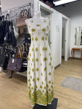 Load image into Gallery viewer, Vintage Beige Green Yellow dress
