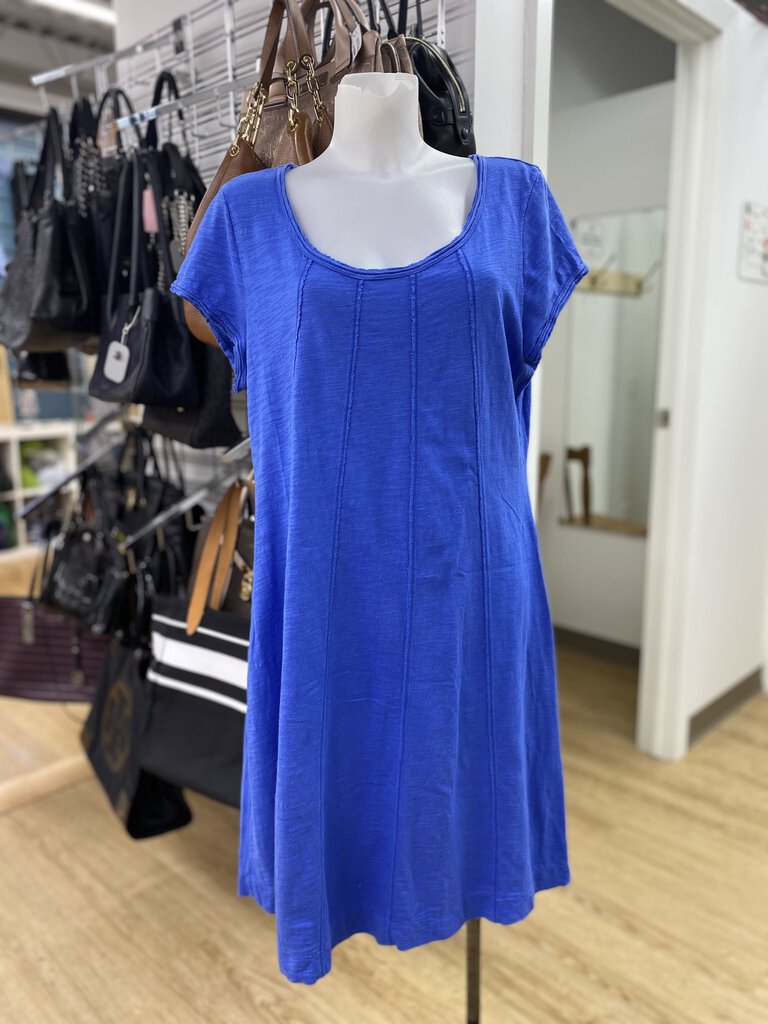 Neon Buddha cotton dress XL