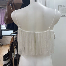 Load image into Gallery viewer, Babaton fringe crop top NWT XS
