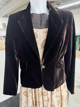 Load image into Gallery viewer, Nygard Vintage Velour blazer M
