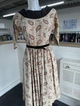 Load image into Gallery viewer, Vintage Custom Paisley dress (XS-S)
