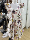Leith floral dress NWT S