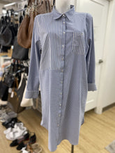 Load image into Gallery viewer, Olsen striped dress L/14
