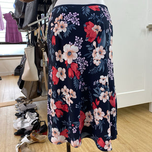 Ann Taylor floral skirt 6