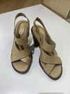 Tods heeled sandals 35