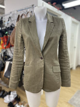 Load image into Gallery viewer, Witchery lined linen blend blazer 6
