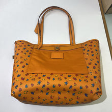 Load image into Gallery viewer, Coach logo/floral reversible tote
