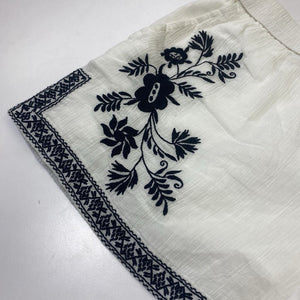 J Crew crinkle cotton embroidered shorts 12