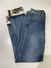 Joseph Ribkoff embellished cuffs jeans 6
