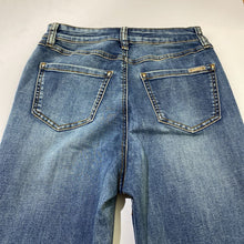 Load image into Gallery viewer, Joseph Ribkoff embellished cuffs jeans 6
