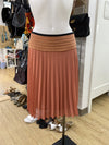 Max & Co pleated silk skirt 4