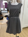 Contemporaine striped dress M