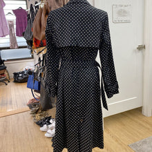 Load image into Gallery viewer, Kate Spade polka dot coat M
