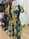 Marc By Marc Jacobs attached suspenders floral dress 4