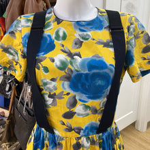 Load image into Gallery viewer, Marc By Marc Jacobs attached suspenders floral dress 4
