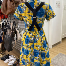 Load image into Gallery viewer, Marc By Marc Jacobs attached suspenders floral dress 4
