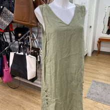Load image into Gallery viewer, Tahari linen dress L
