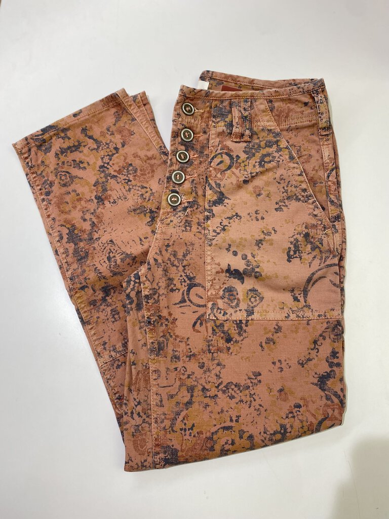 Anthropologie printed pants 27