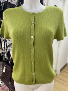 Elie Tahari merino wool light knit sweater S