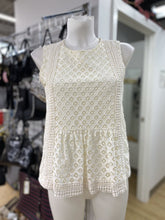 Load image into Gallery viewer, Banana Republic lace top XS
