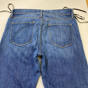 Frame Le Skinny de Jeanne lace up jeans 30
