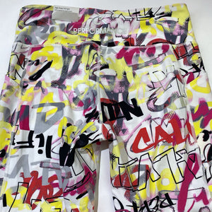 Calvin Klein graffiti leggings NWT L