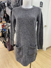 Load image into Gallery viewer, Roots merino wool sweater dress M
