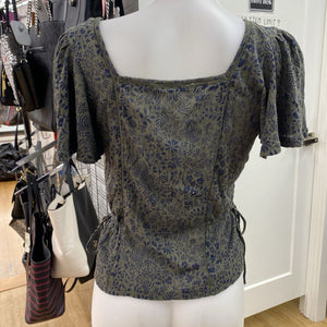 Lucky Brand floral top XS
