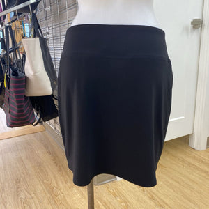 Sympli pleather front mini skirt 10
