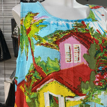 Load image into Gallery viewer, Orientique linen blend dress XL
