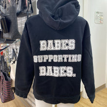 Load image into Gallery viewer, Brunette The Label &quot;Babes Supporting Babes&quot; hoody XS/S
