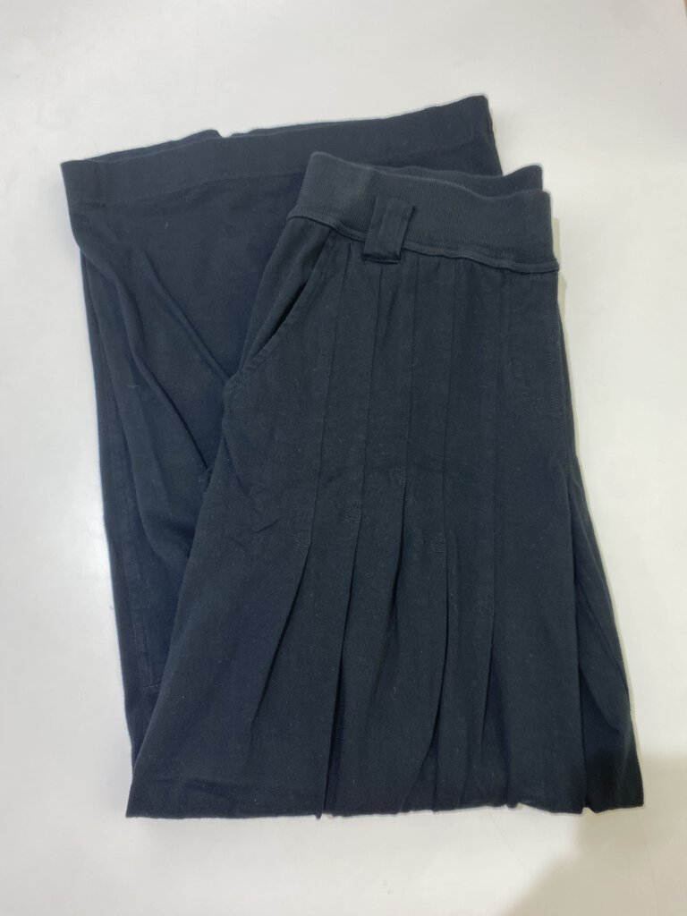 Sandwich cotton wide leg pants M