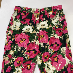 H&M floral pants NWT 8